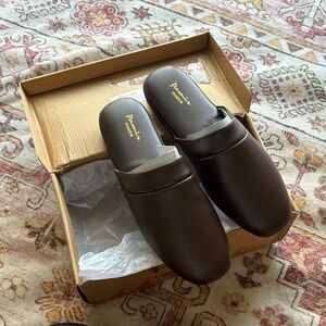 Brown men’s genuine leather  Loafers